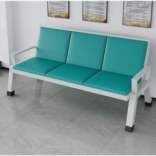 3-Seater BVC Heavy Padded Office Chair